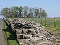 Hadrian's Wall west of Birdoswald (2b) - geograph.org.uk - 1357856