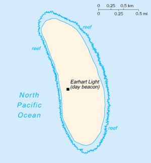 Howland Island-CIA WFB Map