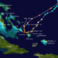 Joaquin 2015 Bahamas track