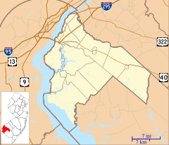Pedricktown, New Jersey is located in Salem County, New Jersey