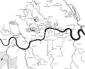 London natural watercourses