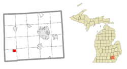 Location within Washtenaw County