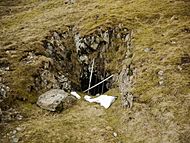 Mine opening in Glencoyne