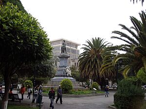 Montalvo Park Ambato Ecuador