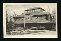 Museum Banff, Alta. 1920's