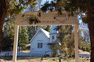 Pioneer Cemetery Sign