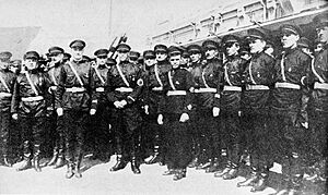 Russian fascists at Harbin 1934