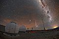 Shooting Star over La Silla