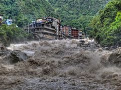 Urubamba river Aguas Calientes