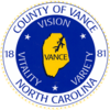 Official seal of Vance County