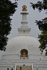 Visva santi stupa, vaishali bihar