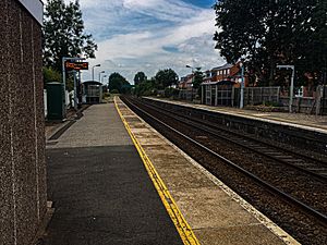 Wem railway station June 2020