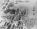 Aerial view of the Union Iron Works, San Francisco, California (USA), circa in 1918 (NH 42535)