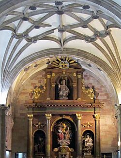 Altar capilla san Pedro.Sigüenza