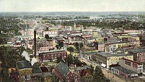 Bird's-eye View of Topeka, KS