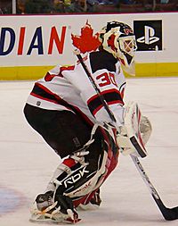 Brodeur in stance