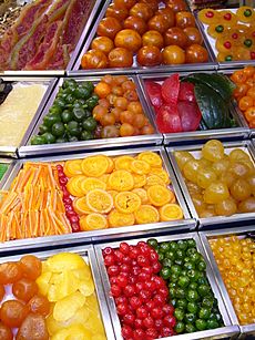 Candied Fruit - La Boquería