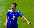 Carli Lloyd pointing