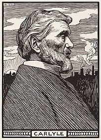 Carlyle Woodcut