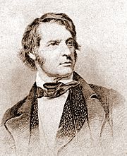 Charles Sumner steel engraving c1860