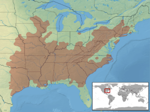 Crotalus horridus distribution.png