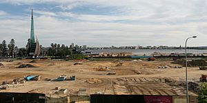 Elizabeth Quay development, November 2013