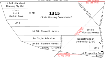 Hamersley map 1968