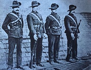 Irish Citizen Army on Rooftop