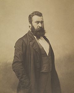 Jean-François Millet by Nadar, Metropolitan Museum copy