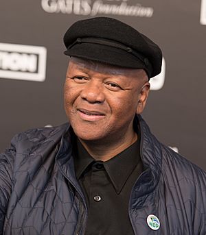 Jeff Radebe (Red carpet) - Global Citizen Festival Hamburg 01.jpg