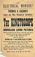 Kinetoscope ad (Elmira - 1894)