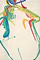 Maria lassnig dicke gruene 1961