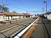 Northbound view from Mordialloc platform 2 facing towards platform 1