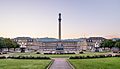 Neues Schloss Schlossplatzspringbrunnen Jubiläumssäule Schlossplatz Stuttgart 2015 02