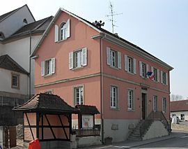 The town hall of Rantzwiller