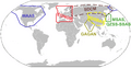 SBAS Service Areas