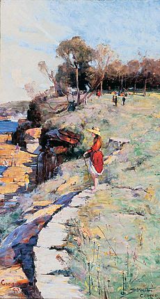 Sunlight Sweet Coogee Arthur Streeton