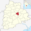 Warangal Urban in Telangana (India).svg