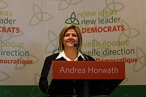 Andrea Horwath 2009