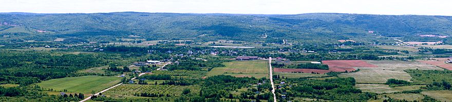 Annapolis Valley overlooking Bridgetown