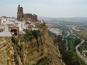 Arcos de la Frontera, desde el balcón de la Peña Nueva.jpg