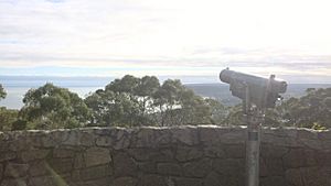 Arthurs seat summit lookout 2014