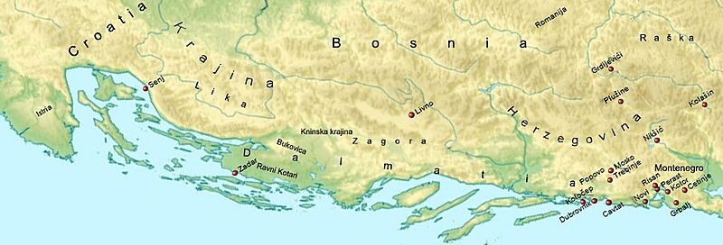 Bajo Pivljanin map