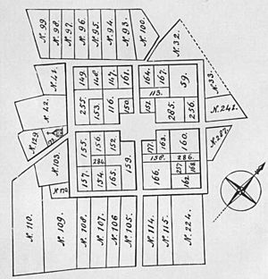 Bergen and Buyten Town map