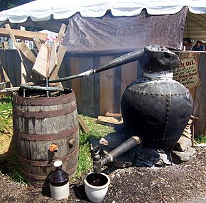 Birch beer still