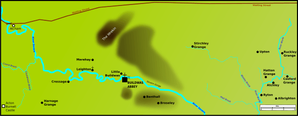 Buildwas Severn sketchmap