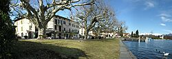 Caslano Centro Panorama