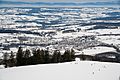 Châtel-Saint-Denis depuis la Corbetta