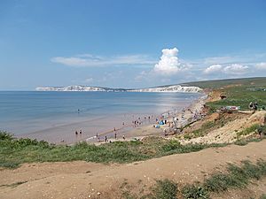 Compton Bay, Isle of Wight, UK