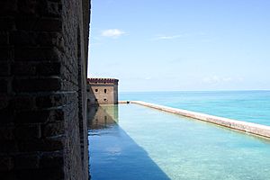 Fort Jefferson Moat